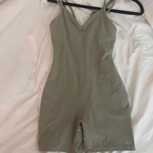 ALO Yoga Sage Green Bodysuit